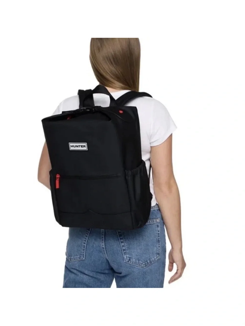 Hunter Top Clip Backpack - Water-Resistant Sleek Functional School Backpack